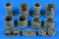 SR-71A Blackbird Exhaust Nozzles - Closed (Revell)
