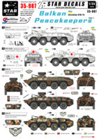 Balkan Peacekeepers # 1. Ukrainian BTR-70.