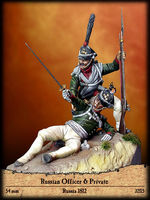 Russian Officer, Borodino 1812 - Image 1