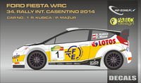 1 Redbull Ford Fiesta WRC Ogier Rally Monte Carlo 2018 1/43 Moulé
