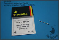 Single gun barrel 2cm Flak 38 (for Tamiya kits) - Image 1