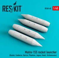 Matra-155 (4 pcs) (Hunter, Canberra, Harrier, Phantom, Jaguar, Hawk, Strikemaster,)