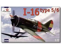 Polikarpov I-16 type 5/6 Soviet WW2 Fighter (Russian and Spanish markings)