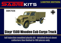 Steyr 1500 Wooden Cab Cargo Truck