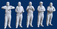 US WWII Tank Crew (5 figures) - Image 1