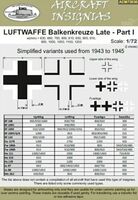 Luftwaffe Balkenkreuze Late - Part I - Image 1