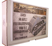 SdKfz.7/3 fire control tank for the V-2 conversion kit