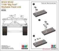 M1A1/ M1A2 T-158 Big Foot Workable Track Link