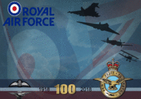 RAF 100 Anniversary (Large) 420 x 297mm