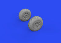 P-51B/C wheels diamond tread ARMA HOBBY - Image 1