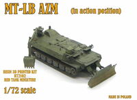 MT-LB AZM in action position - Image 1