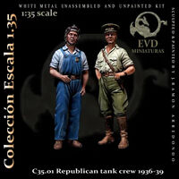 Republican Tank Crew 1936-1939 (2 Figures) - Image 1