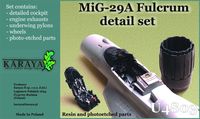 MiG-29A detail set