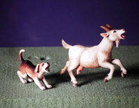 Goat and Beagle - Image 1
