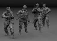 British WWII Paratroopers - Arnhem 1944 (4 Figures) - Image 1