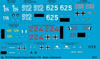 German Tank Markings Russia 1944 - Image 1