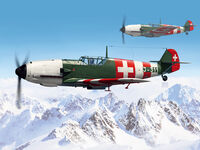 Swiss Air Force Fighter Messerschmitt Bf 109 E-3a Emil - Image 1