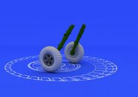 Spitfire wheels - 5 spoke EDUARD - Image 1