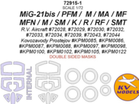 MiG-21 bis/PFM/MA/MF/MFN/M/SM/K/R/RF/SMT DS