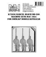 Marcel Bloch MB-200 machine guns MAC 1934