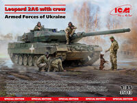 Leopard 2A6 of the Armed Forces of Ukraine with crew - Image 1