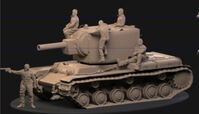 Russian KV-1 Tank Crew