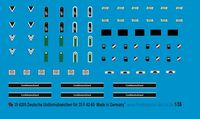 Uniform Insignia For Wehrmacht Figures