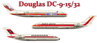 DC-9-15/32 Decals - Image 1