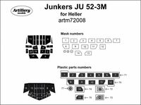 Junkers Ju 52-3M (for Heller)