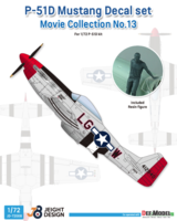 P-51D Mustang Decal set w/ 1 figure  Movie Collection No.13 - Maverick