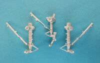 Boeing B-29A Superfortress - Landing Gear (designed to be used with Airfix kits) - Image 1