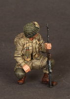 U.S.Airborne BAR Gunner and Airborne on rest 2 figures - Image 1