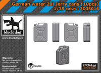 German Water 20l Jerry Cans (10pcs) - Image 1