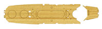 Toku-5 Ex-102 Wood Deck Seal for IJN Battle Ship Musashi (w/Ship Name Plate)