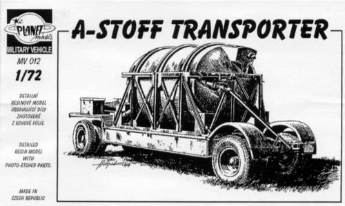 A-Stoff Transporter for V-2(A-4)missile - Image 1