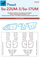 Canopy mask for Su-22UM-3 / Su-17UM-3 Kovozvody Prostìjov