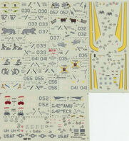 EF-111A Raven andHawk T.1 Decals - Image 1