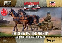 Dwukonny przodek piechoty do armaty Bofors 37 mm wz. 36 - Image 1