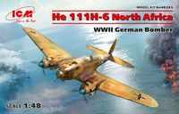 He 111H-6 North Africa, WWII German Bomber