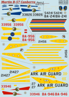 B-57 Canberra Part 2  In the complete set 2 sheets - Image 1
