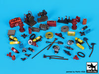 Firefighters equipment accessories set