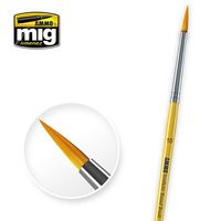 A.MIG 8617 10 SYNTHETIC ROUND BRUSH - Image 1