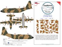 Lockhead C-130 Hercules - SAAF "Flossie" - Camouflage Paint Mask Set - Image 1