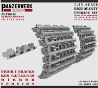 Tiger I Tracks KGS 63/725/130 Mirror Version - Image 1