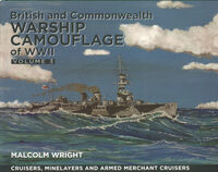 British and Commonwealth Warship Camouflage of WWII - Volume 3 byMalcolm George Wright - Image 1