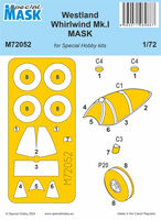 Westland Whirlwind Mk.I Mask (For Special Hobby Kits))