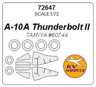 A-10A Thunderbolt II (TAMIYA) + wheels masks - Image 1