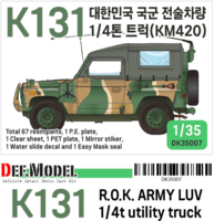 R.O.K K131 1/4ton Utility truck