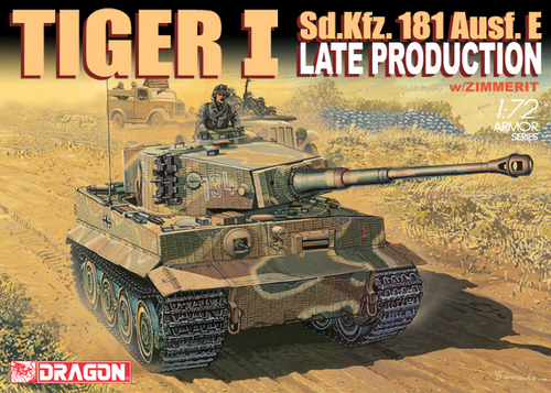 Sd.Kfz. 181 Tiger-I Late production .w/Zimmerit - Image 1