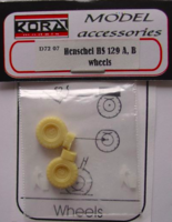 Hs 129A,B wheels - Image 1